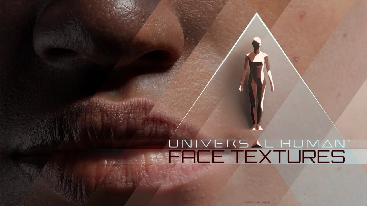 Universal Human Face Textures pack