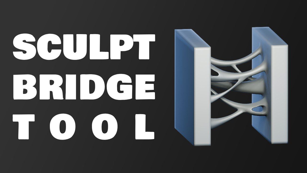 Sculpt Bridge Tool v1.0 (Blender)