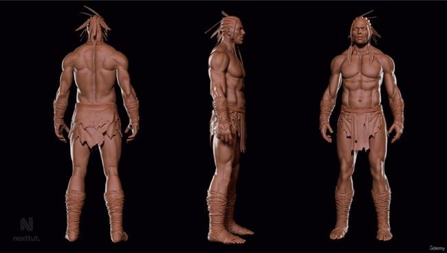 Realistic Character for Games with ZBrush